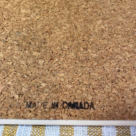 Vintage THE SUN By Sue Coleman Native Design Tile And Cork Trivet Wall Hanging - Picture 3 of 5